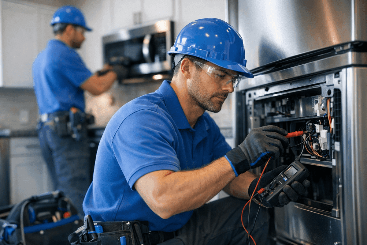 Appliances service by Outstanding Electric
