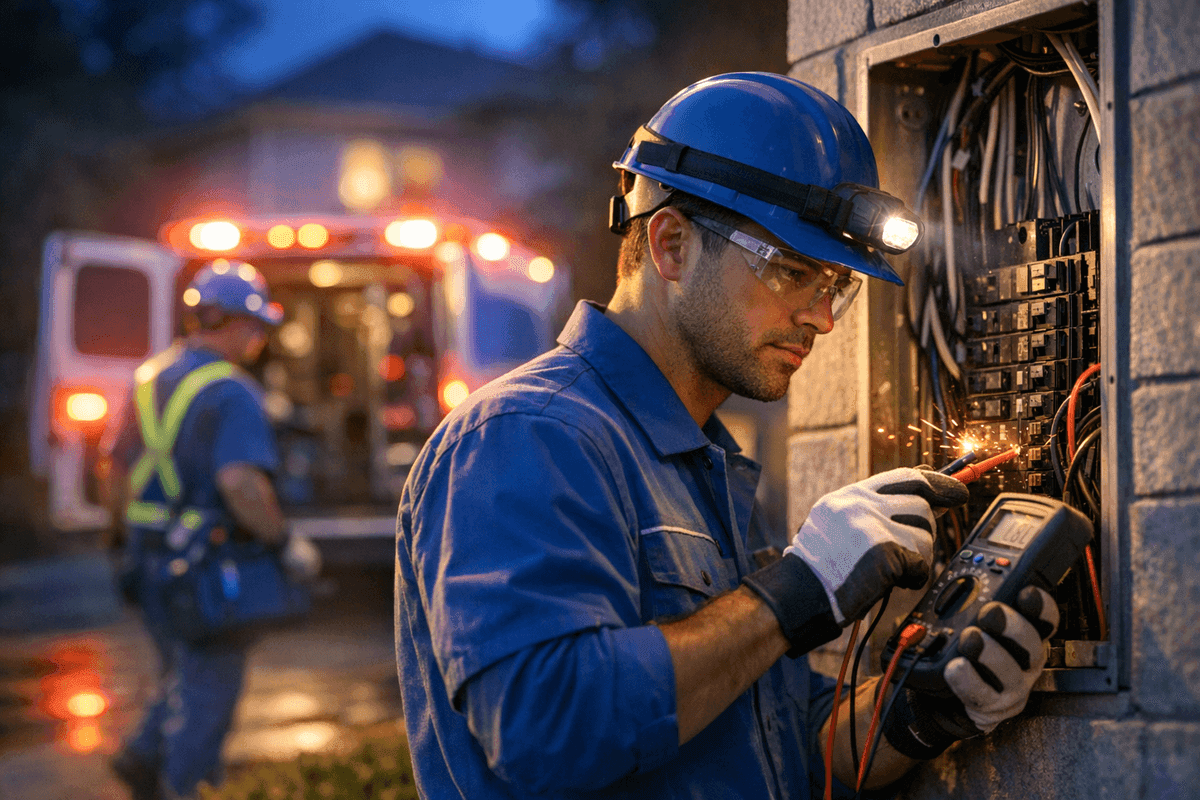 Emergency Service service by Outstanding Electric