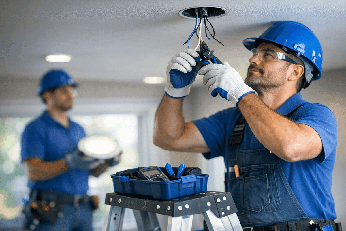 Installations service by Outstanding Electric