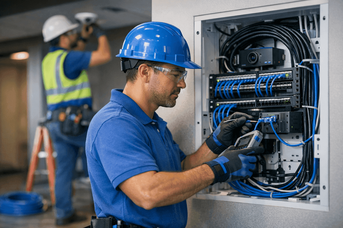 Low Voltage Systems service by Outstanding Electric