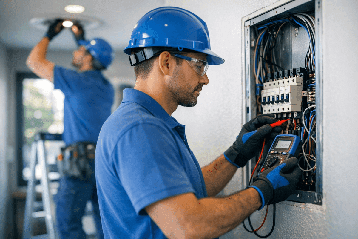 Maintenance service by Outstanding Electric