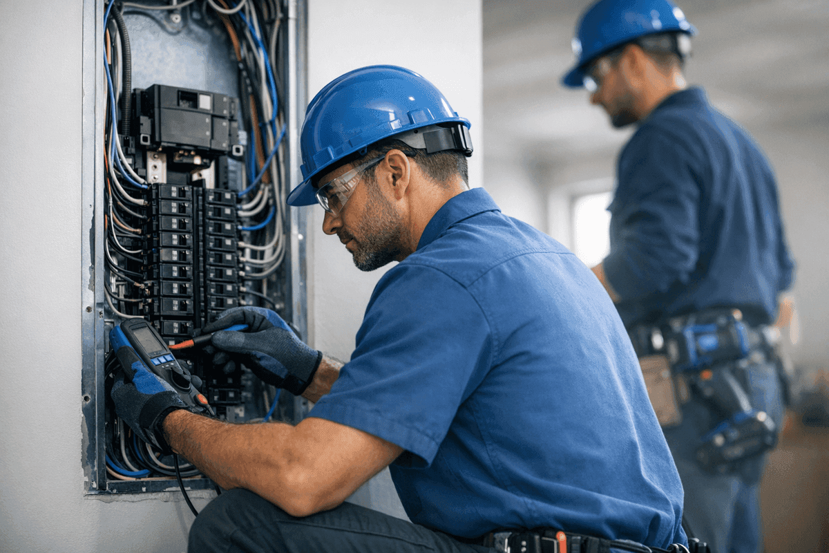 Panels & Breakers service by Outstanding Electric